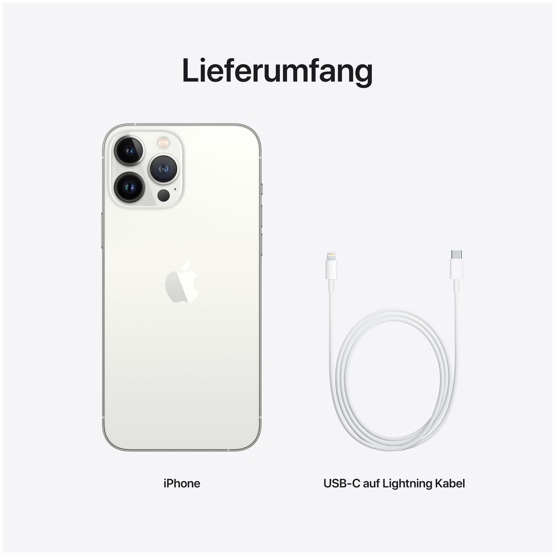 Smartfon APPLE iPhone 13 Pro Max 5G 6 GB/ 256 GB Srebrny | MediaMarkt