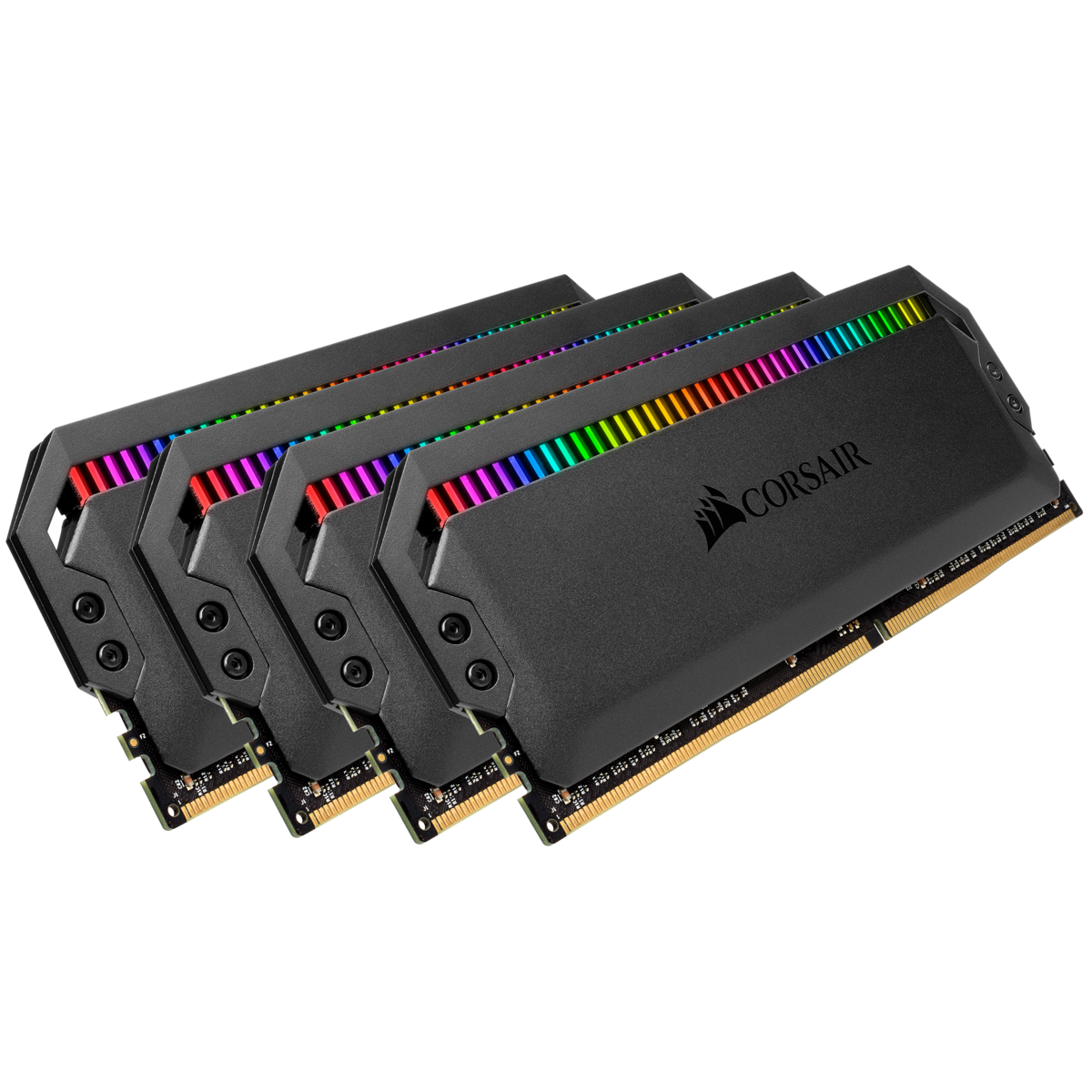 CORSAIR 4x16GB,1.35V, Dominator Platinum Speicher-Kit Black, DDR4 RGB 64 Hsp GB