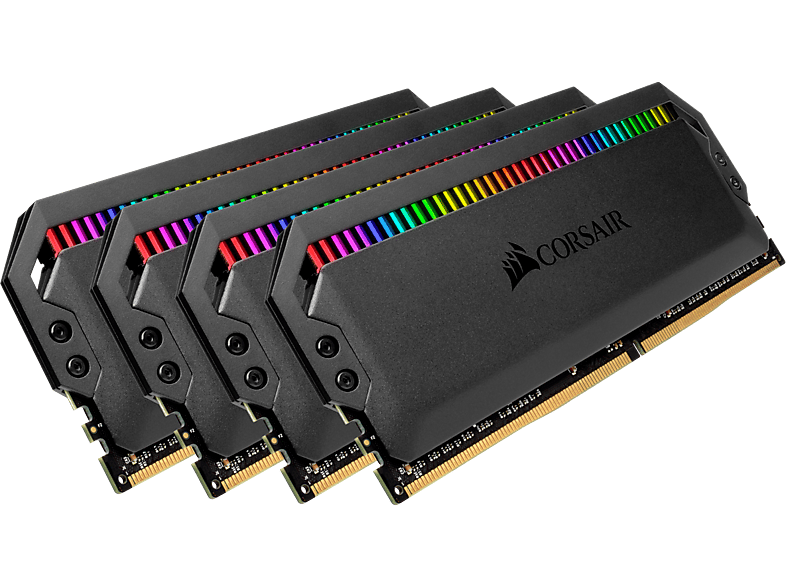 CORSAIR 4x16GB,1.35V, Dominator Platinum RGB Black, Hsp Speicher-Kit 64 GB DDR4 | Arbeitsspeicher DDR4