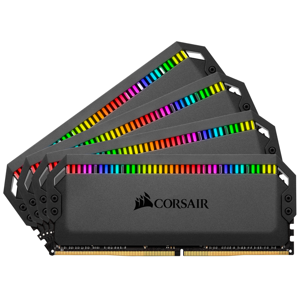 CORSAIR 4x16GB,1.35V, Dominator Platinum Speicher-Kit Hsp Black, GB 64 DDR4 RGB