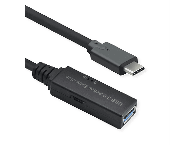 Aktives 1 ROLINE USB Verlängerungskabel 3.2 USB 3.2 Repeater Kabel Gen