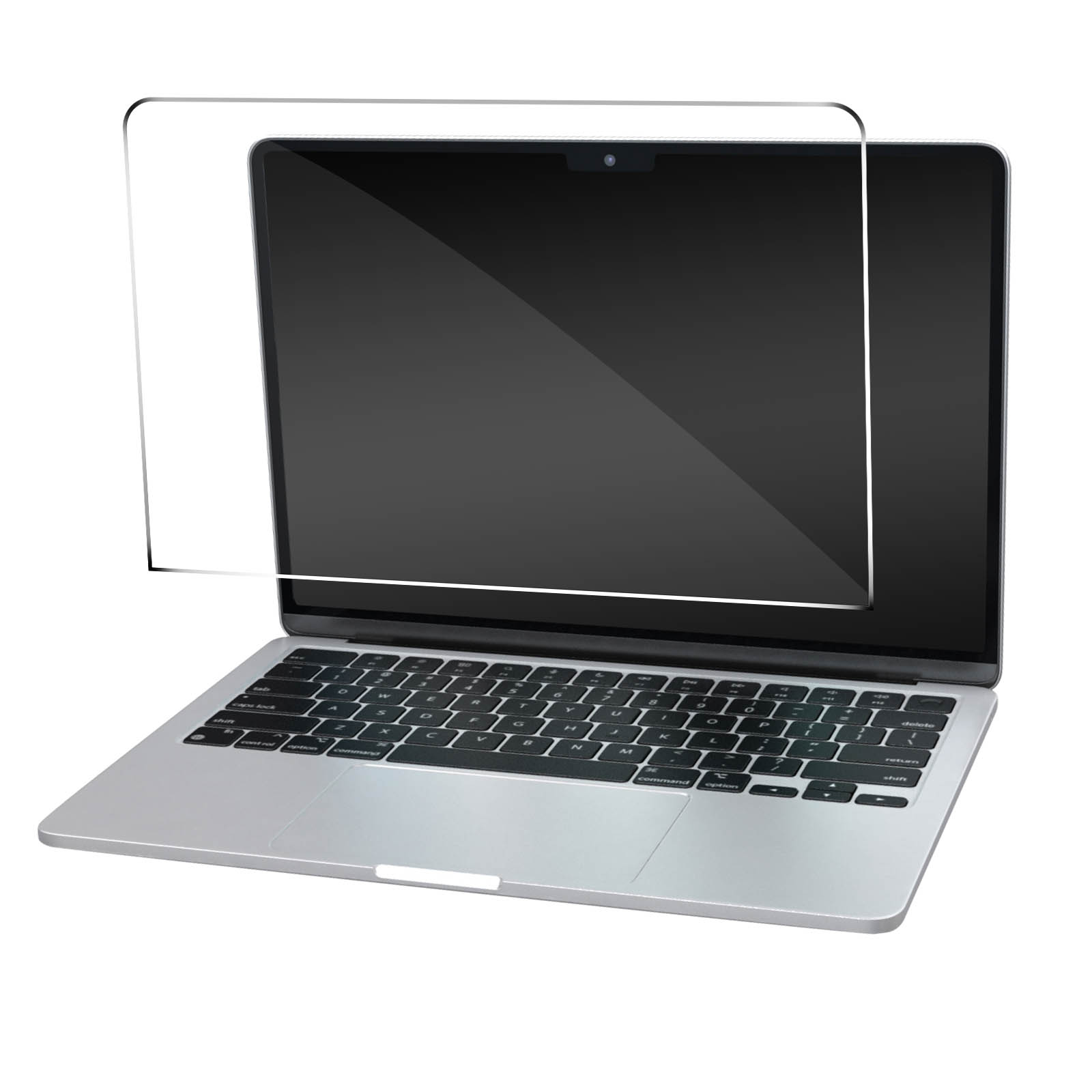 MacBook 2022) Schutzfolien(für Air FlexibleGlass MacBook 3MK