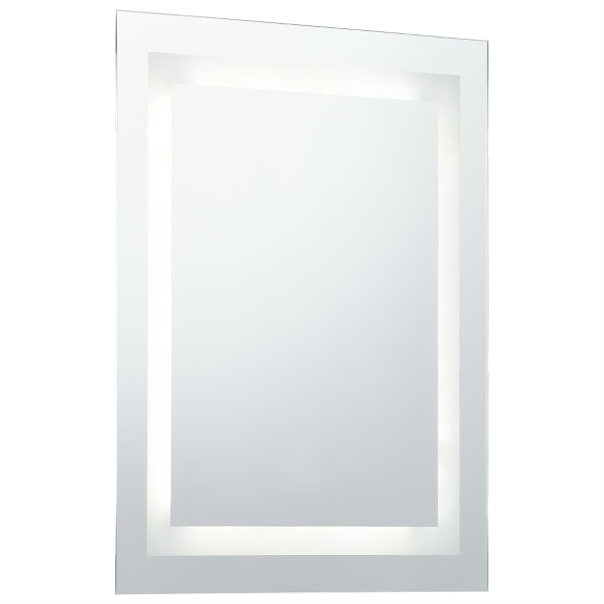 LED Wandspiegel und VIDAXL Touch-Sensor Badezimmerspiegel mit