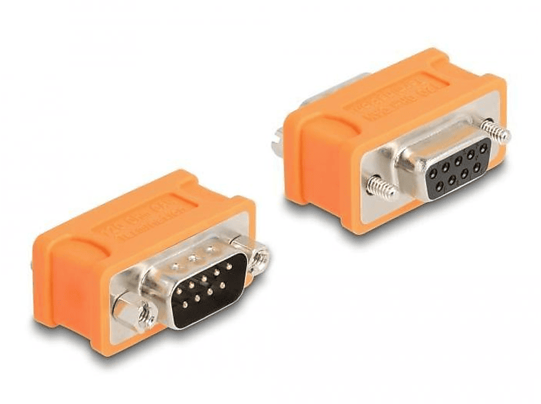 DELOCK 66741 Adapter, Orange | Sonstige Audio-Adapter