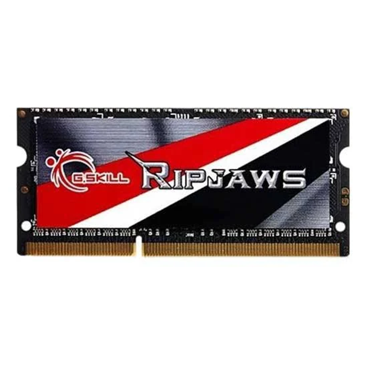 RAM-Speichermodul. Schwarz und rot mit dem Text 'G.SKILL RIPJAWS'.