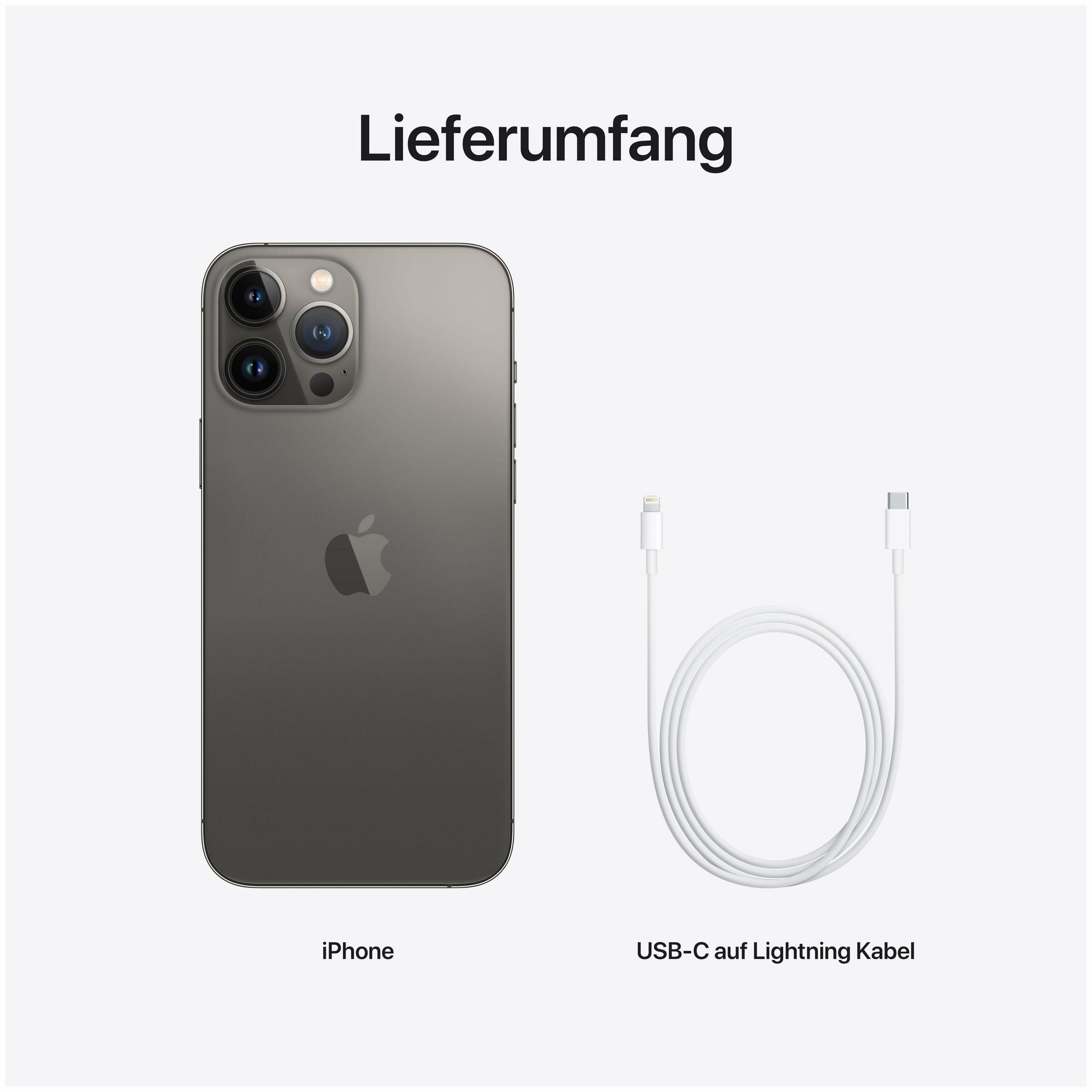 iPhone i biały kabel USB-C do Lightning.