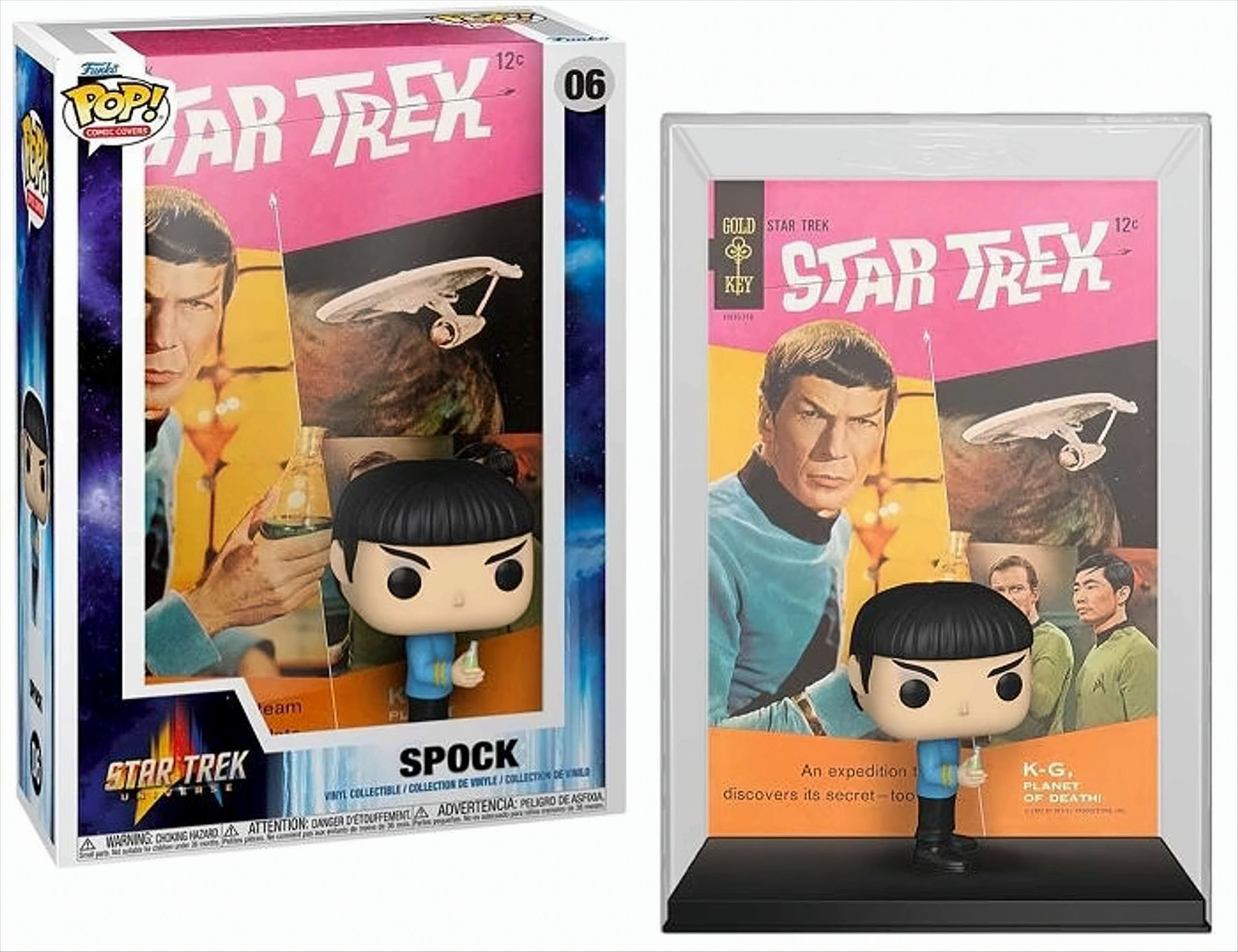 Universe Spock - Star POP - Comic Cover Trek -