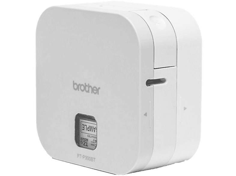 Cube Etikettendrucker PTP300BT BROTHER Weiß