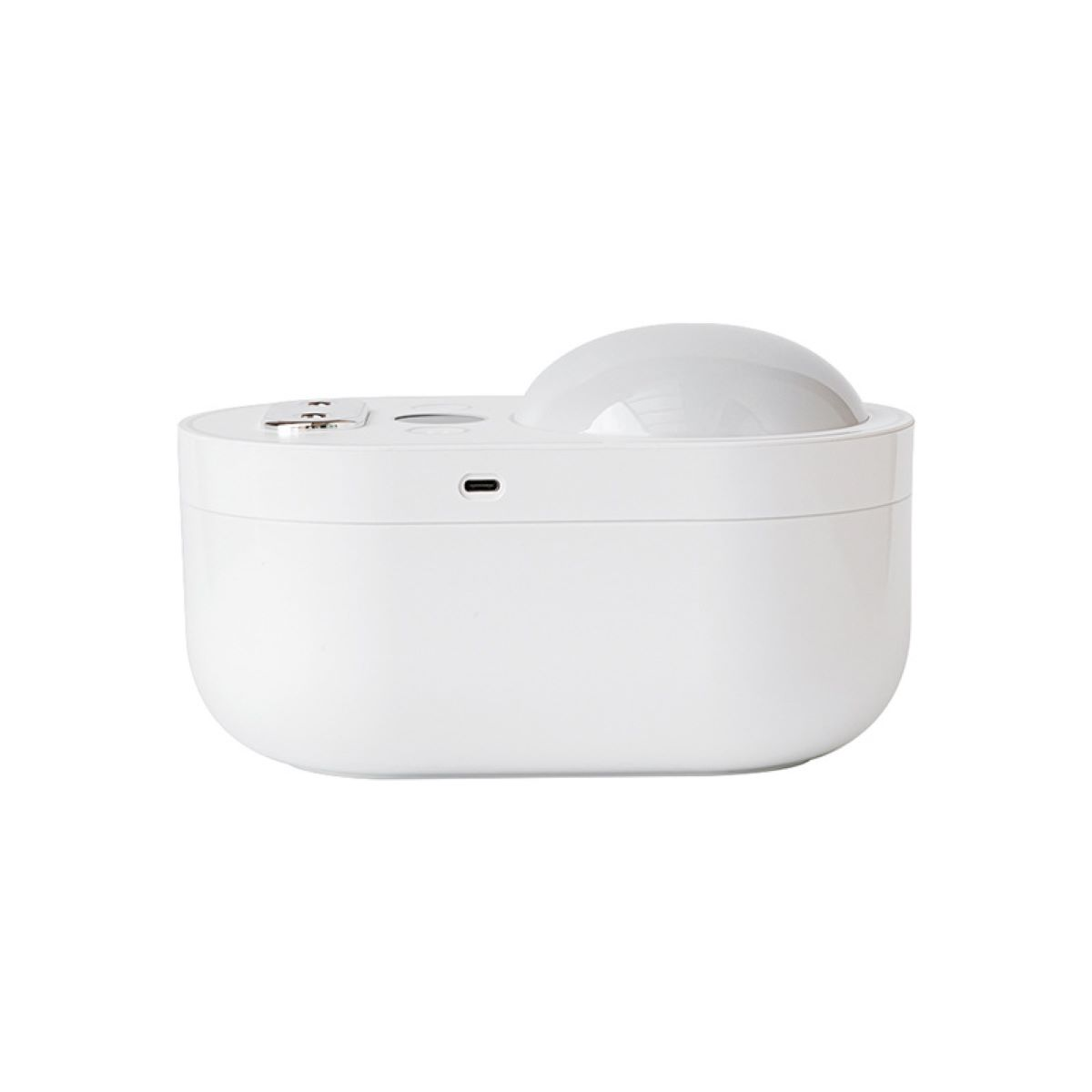 LACAMAX Weißer Dual Mist Luftbefeuchter Watt, - White Smart Projektion, (5 Kühle m²) Digital Raumgröße: 10 Luftbefeuchter Display