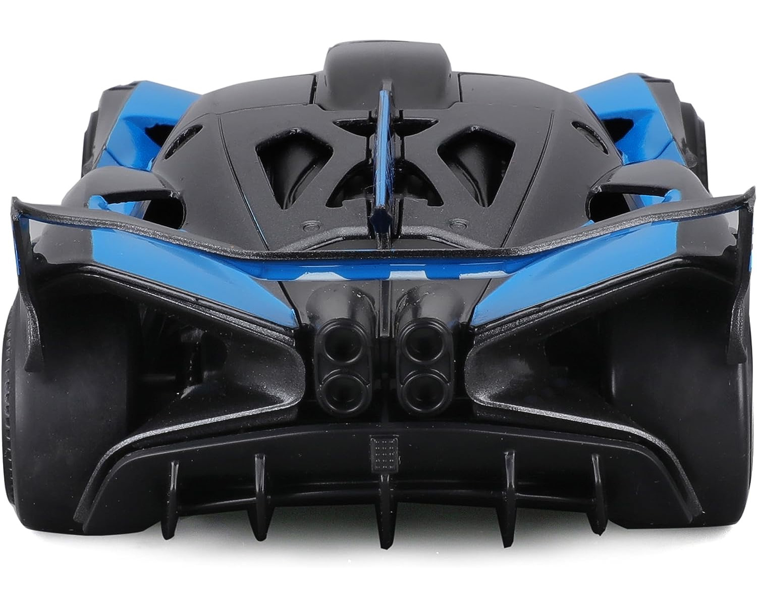 MAISTO Modellauto - 1:24) (blau-schwarz, Bolide Bugatti Maßstab Spielzeugauto