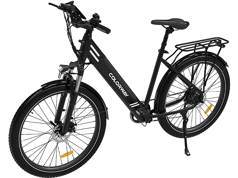 27,5 Herren-Rad, Citybike schwarz) (Laufradgröße: 27,5\