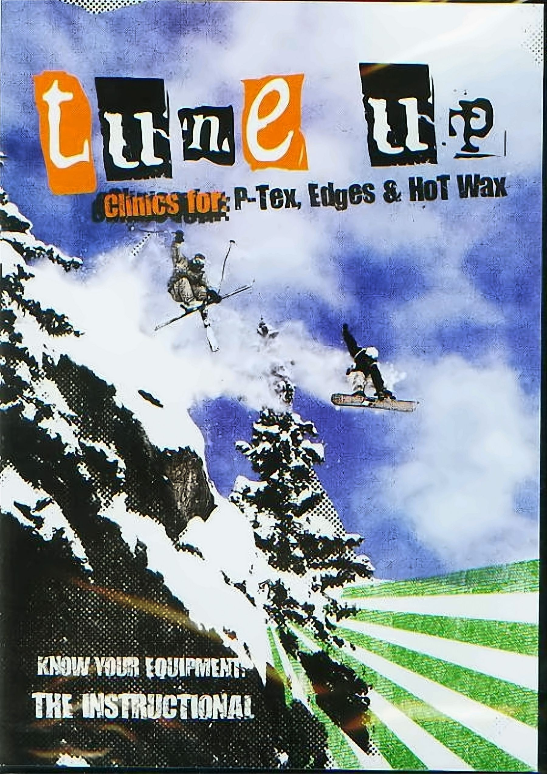 Hot Tune Edges P-Tex, Wax DVD up, for: + Clinics