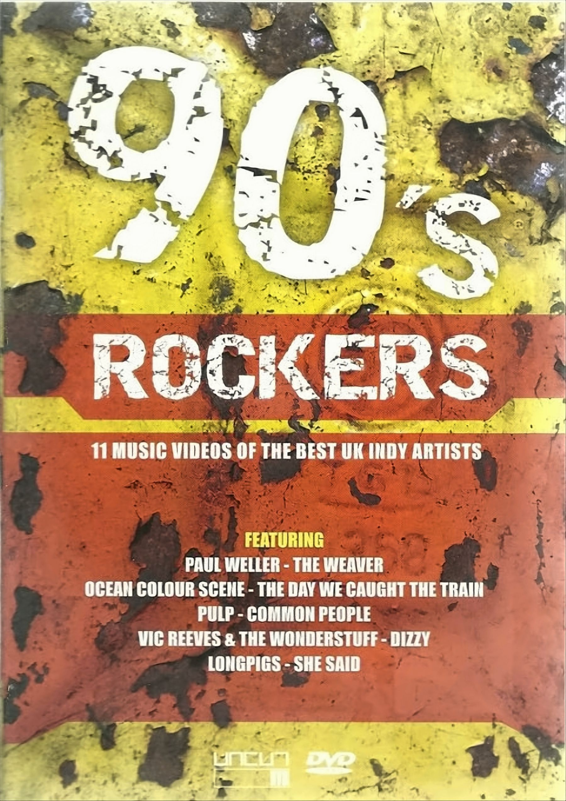 90s ROCKERS indy of 11 the DVD videos best UK Music artists