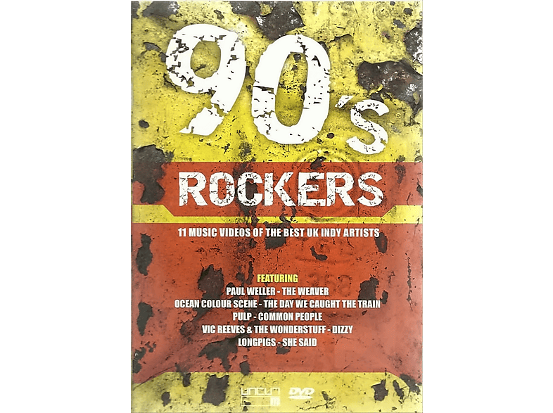 90s ROCKERS 11 Music videos of the best UK indy artists DVD