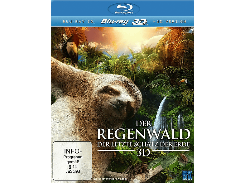 Der Regenwald - Der letzte Schatz der Erde (Blu-ray 2D+3D) Blu-ray