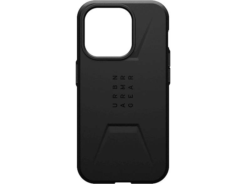 URBAN ARMOR GEAR Civilian MagSafe, Backcover, Apple, iPhone 15 Pro, schwarz