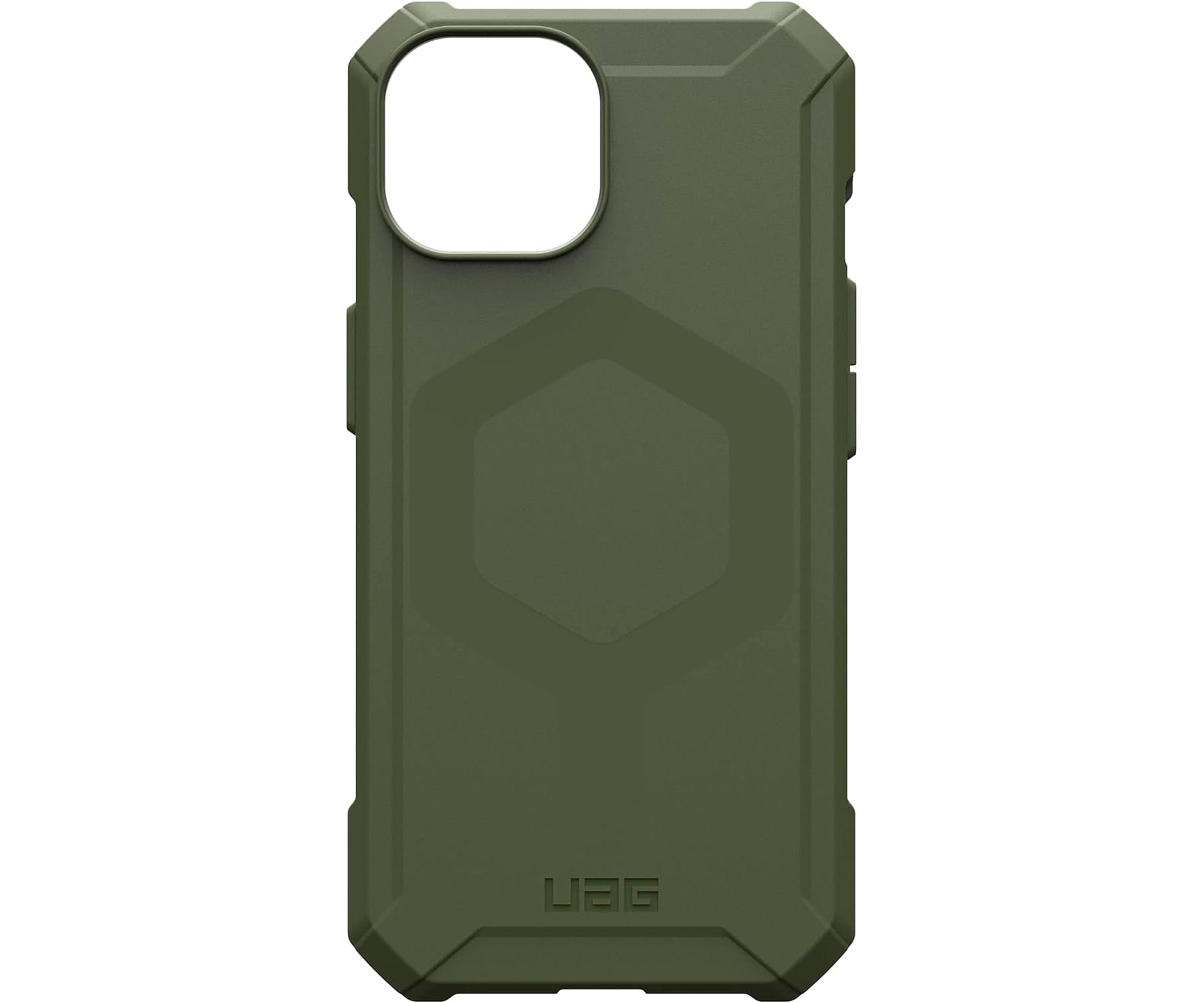 URBAN ARMOR GEAR 15, Apple, iPhone olive MagSafe, Backcover, drab Essential