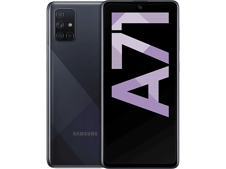 Móvil - SAMSUNG A71, Negro, 128 GB, 128 GB RAM, 6,4 