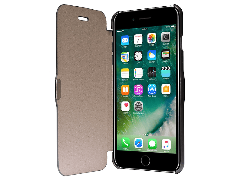 Apple, Plus, 7 Plus DESIGN Backcover, KÖNIG 8 Grau Handyhülle, iPhone /
