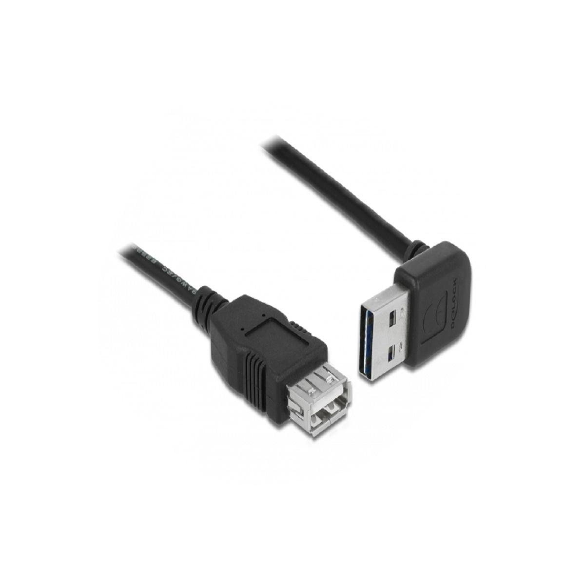 USB DELOCK Kabel, Schwarz 85185