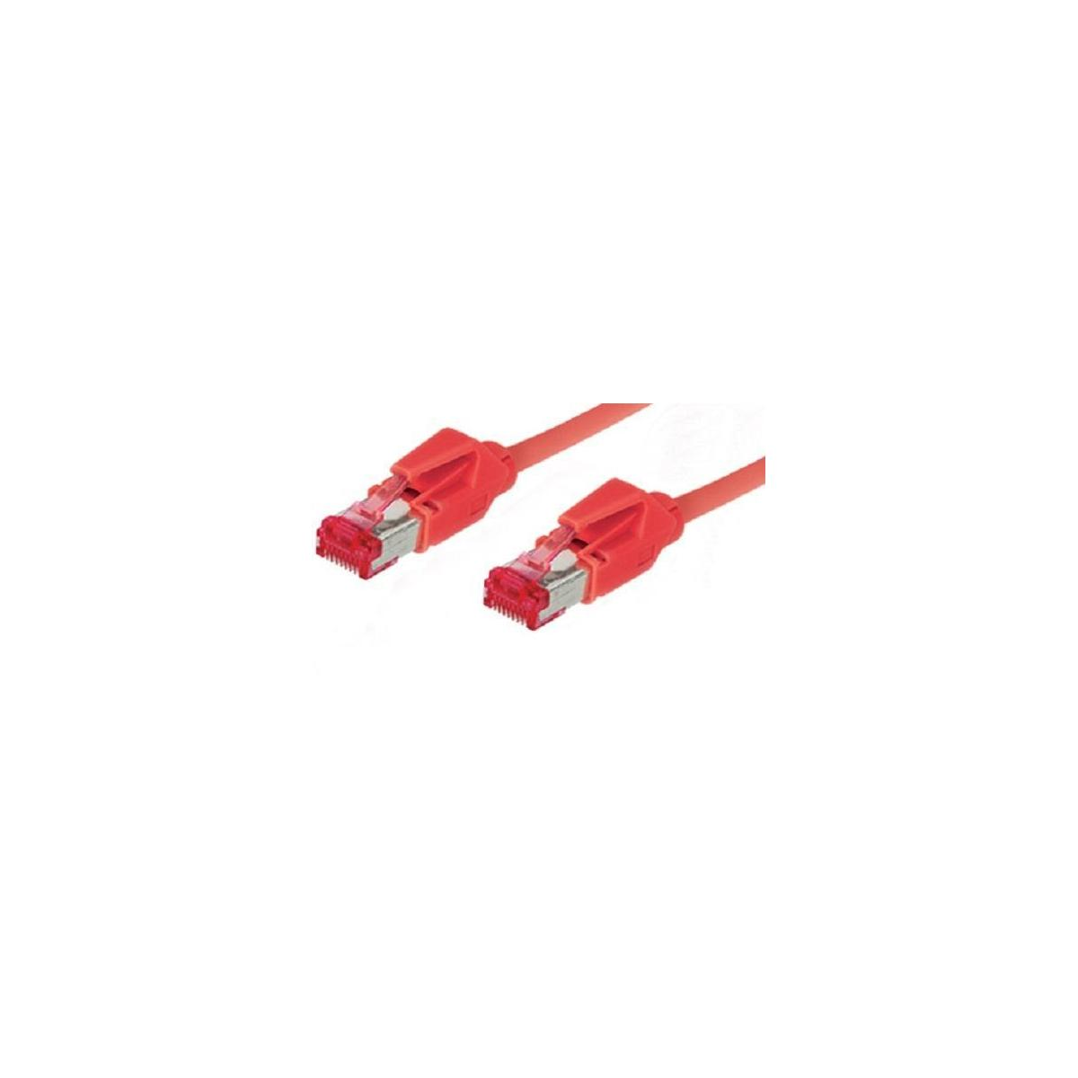 VARIA GROUP 8066-101R Cat.6, Patchkabel Rot
