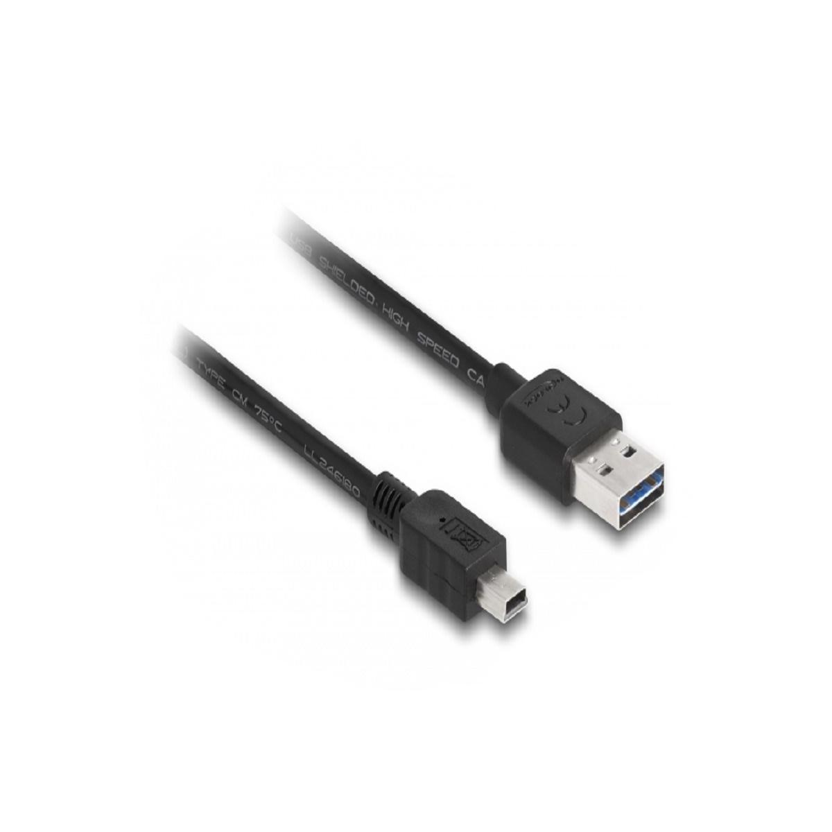 Kabel, Schwarz DELOCK 85158 USB