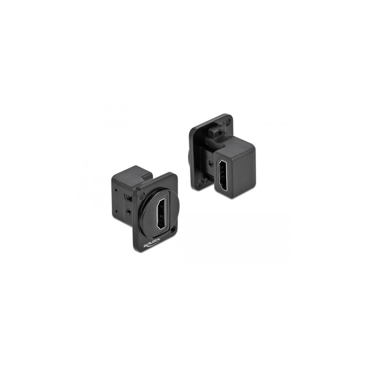 DELOCK 86786 Adapter, Schwarz