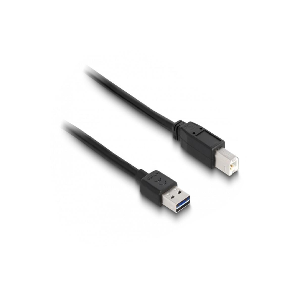 Schwarz USB Kabel, DELOCK 83684