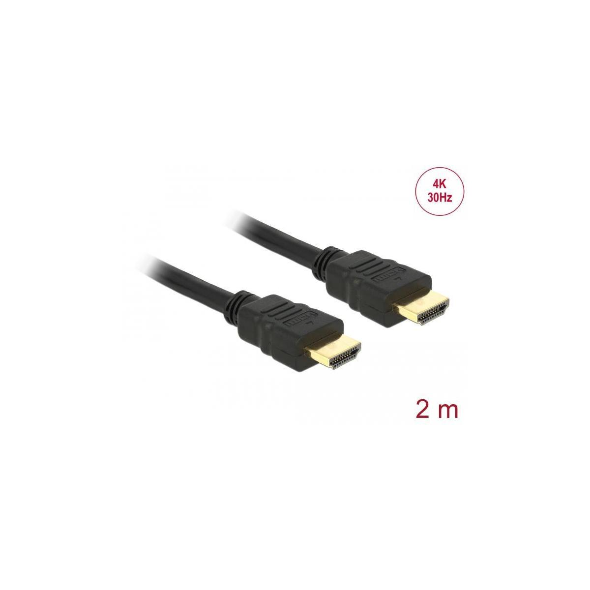 Zubehör, St-St & & Video, Audio, & Kabel mehrfarbig HDMI DELOCK 1.3b A/A DELOCK 1,8m TV Display Optionen &