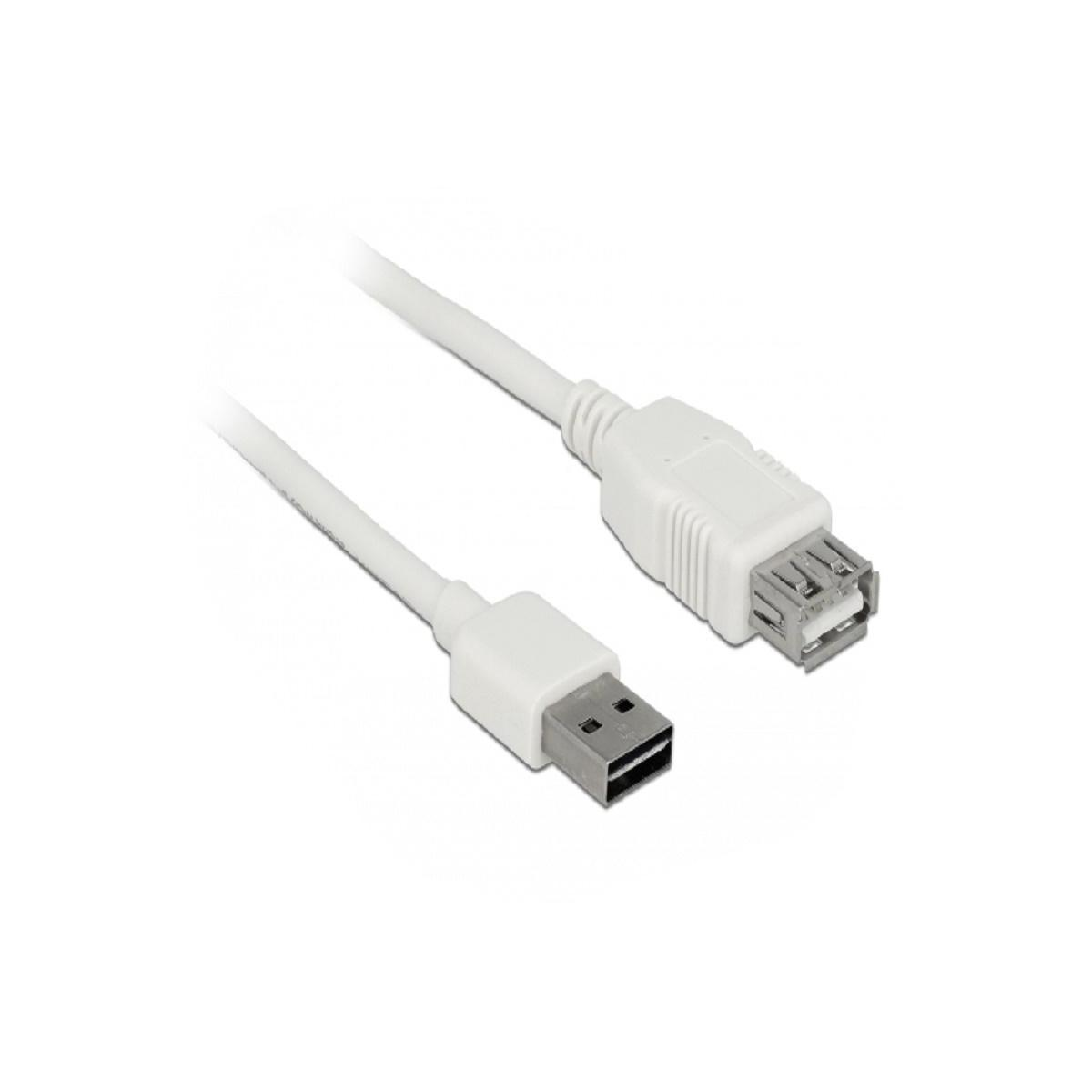 Weiß USB DELOCK Kabel, 85200