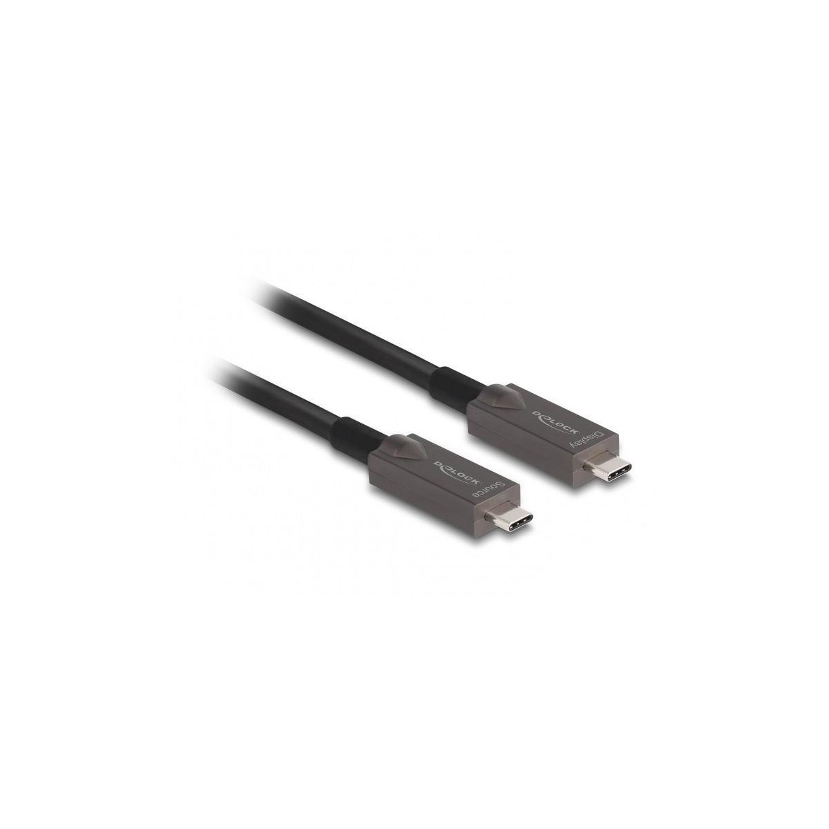 84144 Schwarz USB Kabel, DELOCK