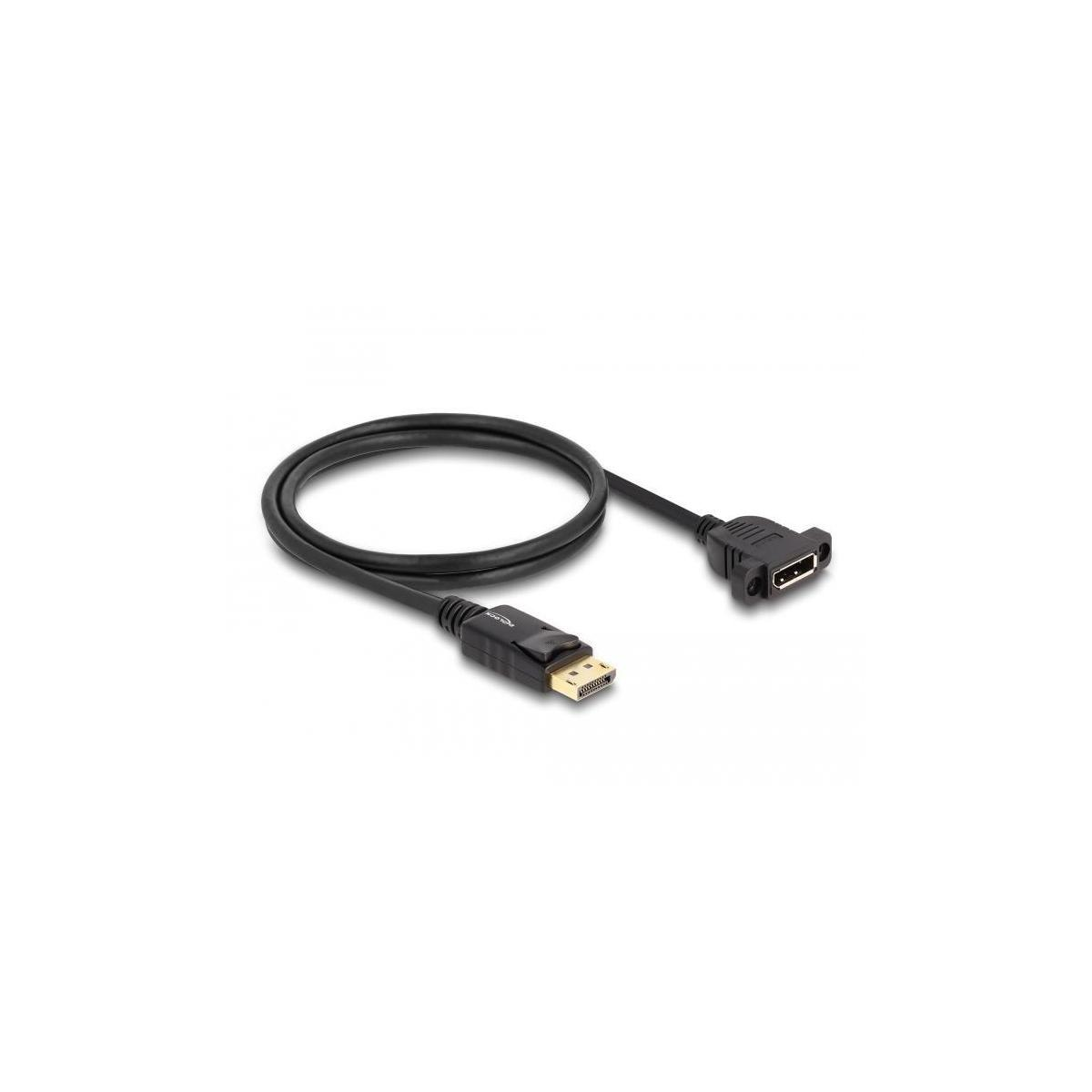 - Schwarz 87825 Display Port Kabel, DELOCK