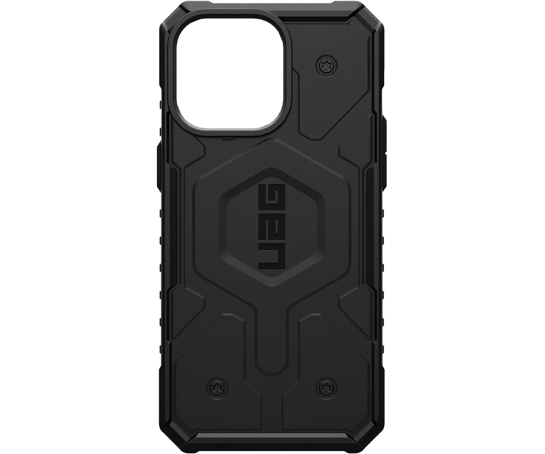 URBAN ARMOR GEAR Backcover, schwarz MagSafe, Apple, Pro iPhone 15 Pathfinder Max