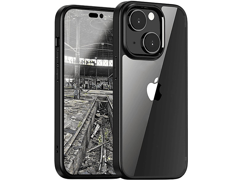 JT BERLIN iPhone Hybrid, schwarz Backcover, 14, / transparent Apple, Pankow