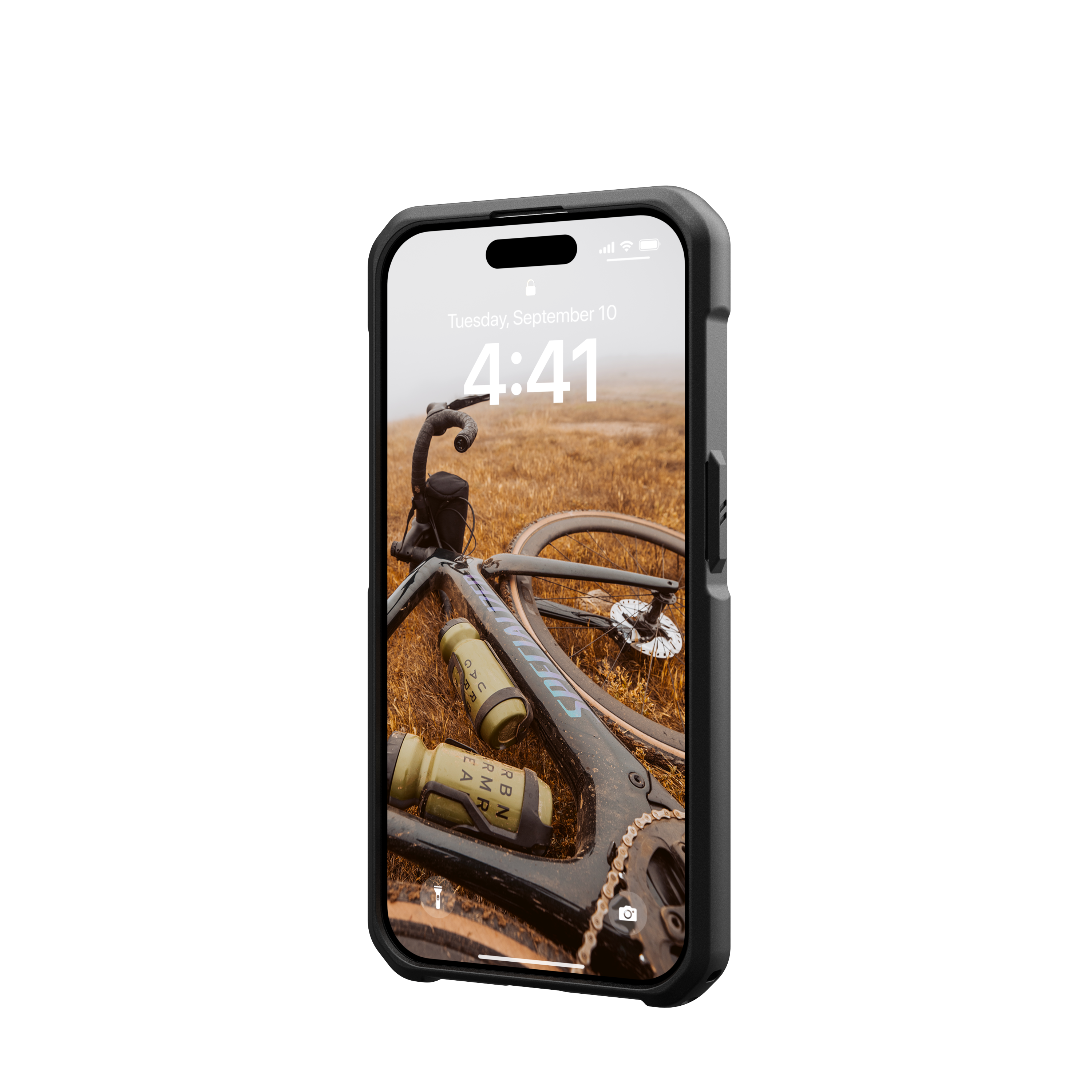 URBAN ARMOR GEAR Apple, iPhone MagSafe, Metropolis Pro, LT 15 kevlar Backcover, schwarz