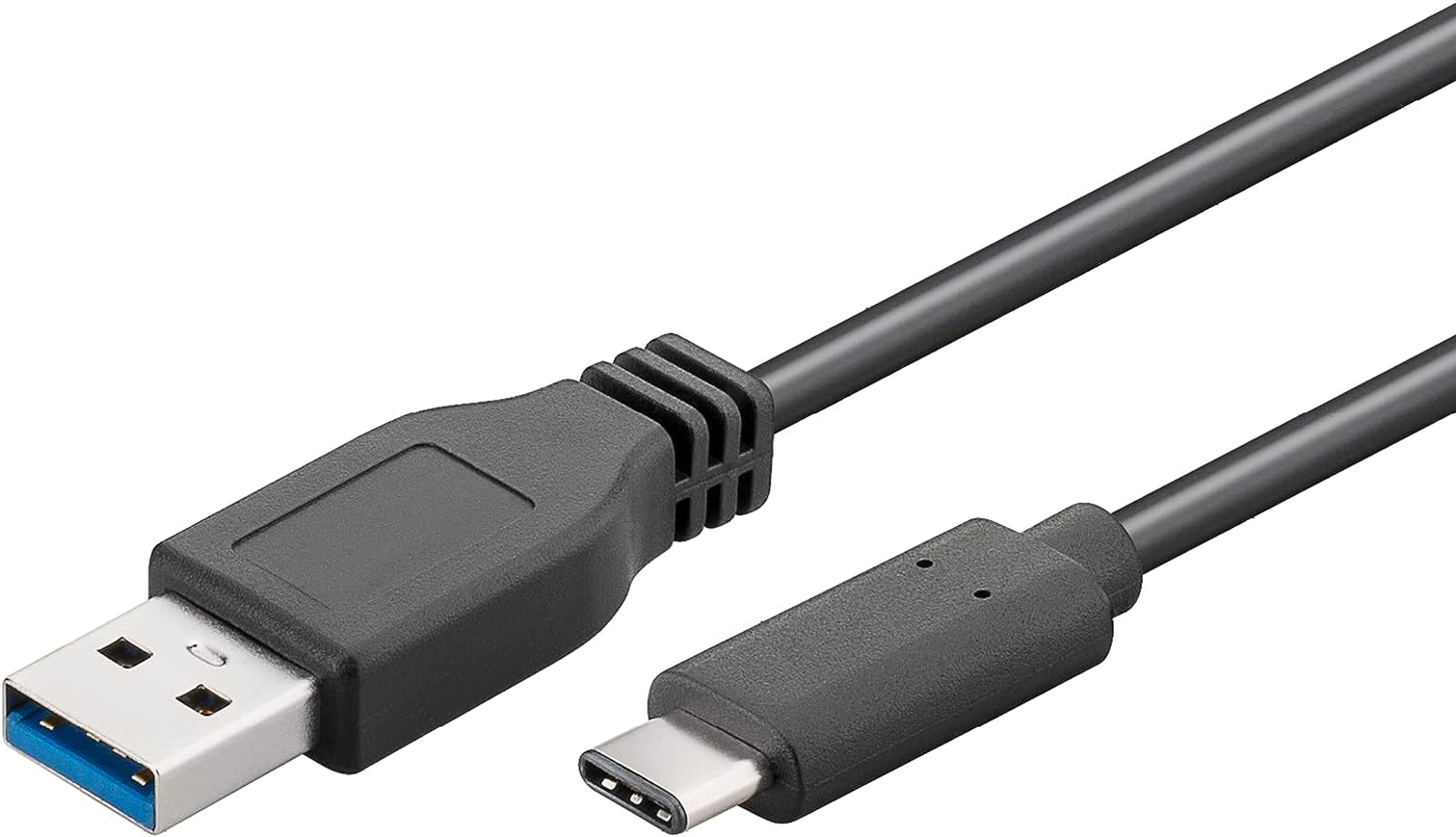 3.0 Schwarz Kabel, SCHWARZ GOOBAY  0.5M USB-C/A 67999