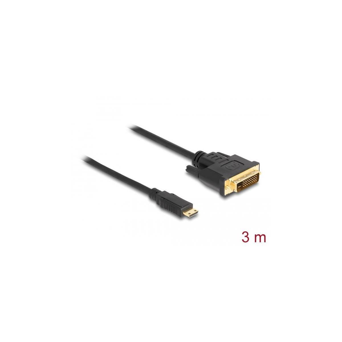 83584 Schwarz DELOCK Kabel, HDMI