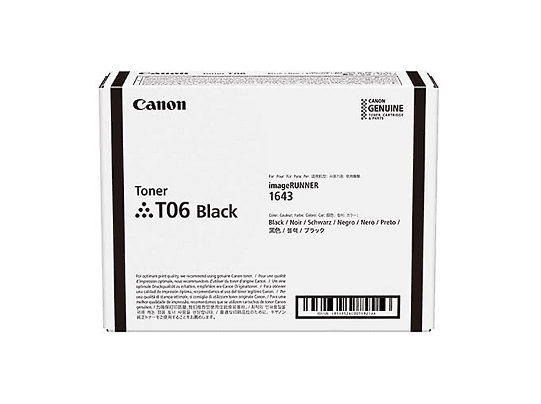 CANON 3526C002 Yüksek Kapasiteli Orijinal Toner Lazer baskı Siyah