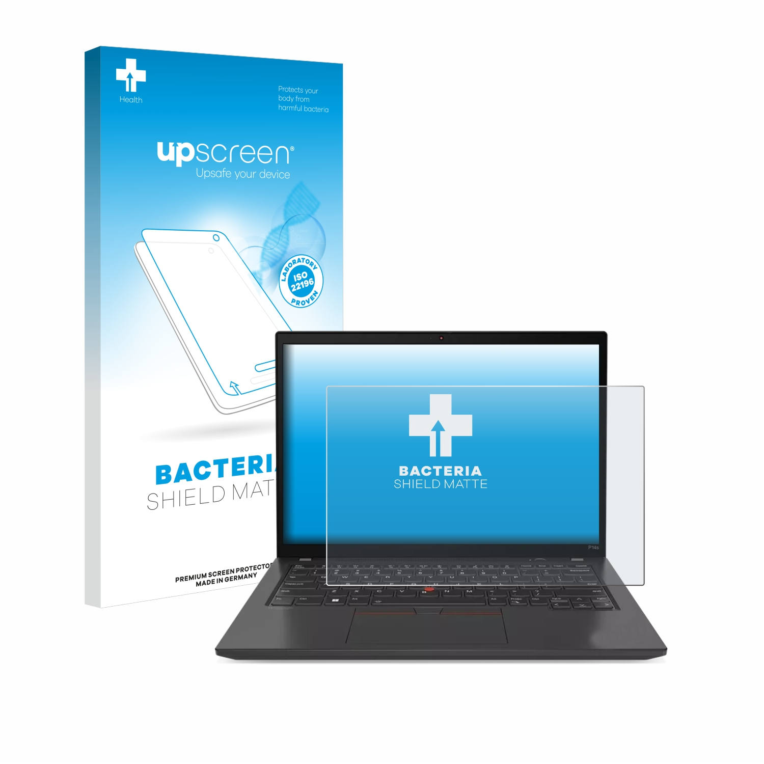 UPSCREEN antibakteriell entspiegelt matte Gen Schutzfolie(für 4 P14s ThinkPad 14\