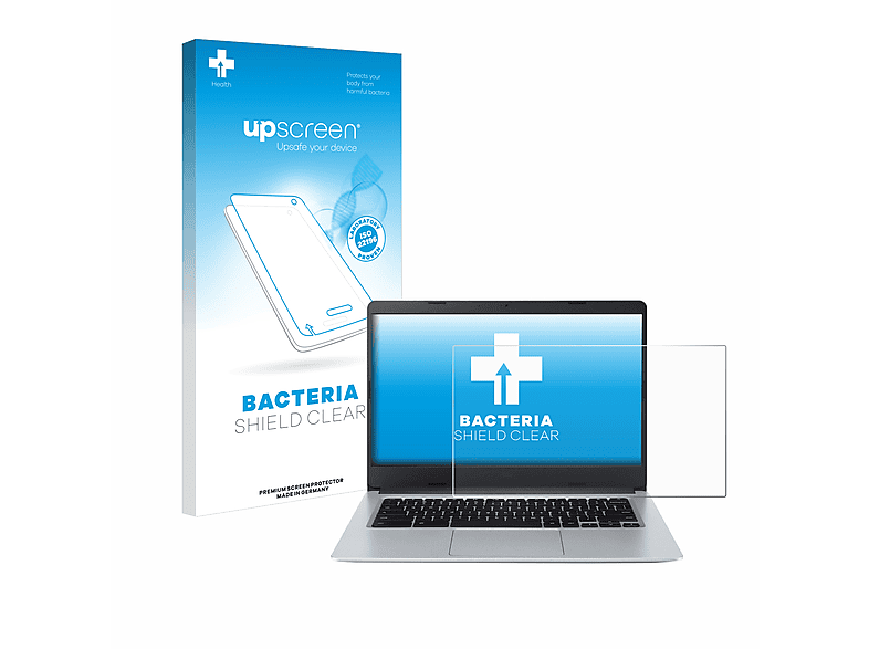 314 UPSCREEN CB314-2HT) antibakteriell klare Spin Acer Schutzfolie(für Chromebook