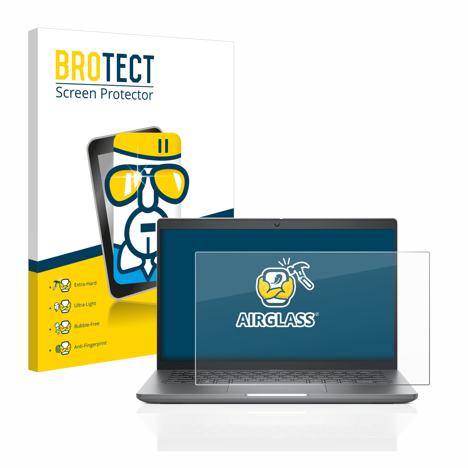 BROTECT Airglass klare Schutzfolie(für Latitude Dell 5440)