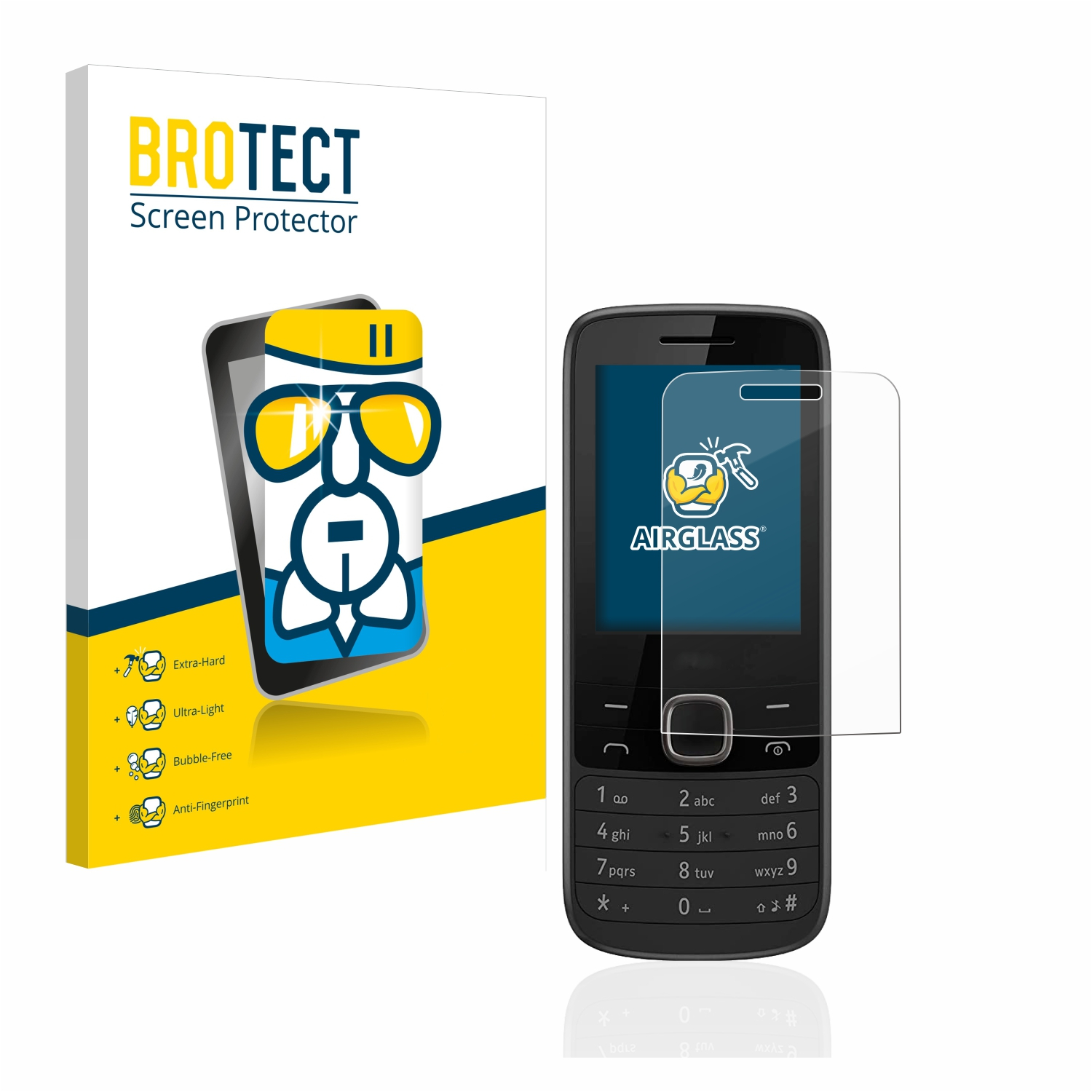 BROTECT Schutzfolie(für Airglass Nokia klare 2254G)