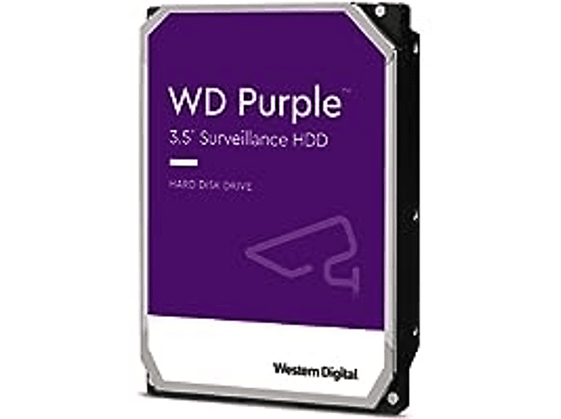 WESTERN DIGITAL 4TB WD43PURZ WD Purple 256MB, 4 TB, HDD, 3,5 Zoll, intern