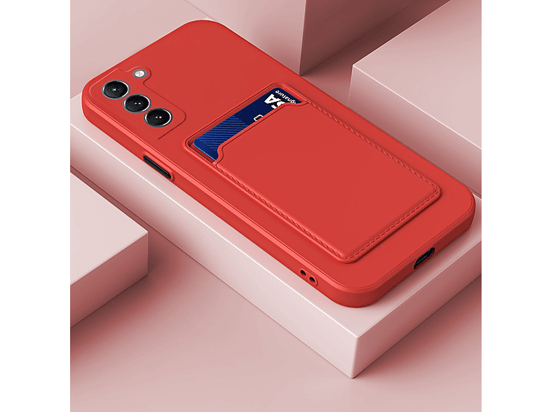KÖNIG DESIGN Case, Backcover, Samsung, Plus, Galaxy S23 Rot