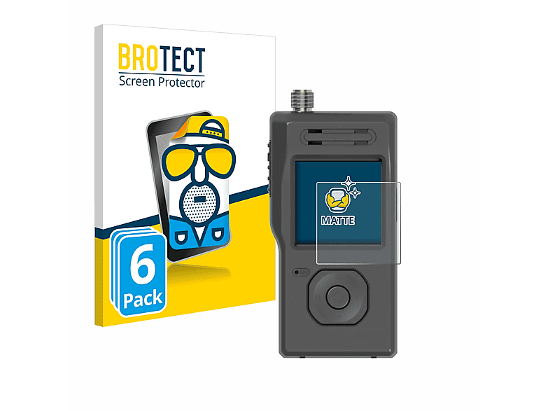 6x V4 matte WiMo BROTECT PicoAPRS Schutzfolie(für Transceiver)