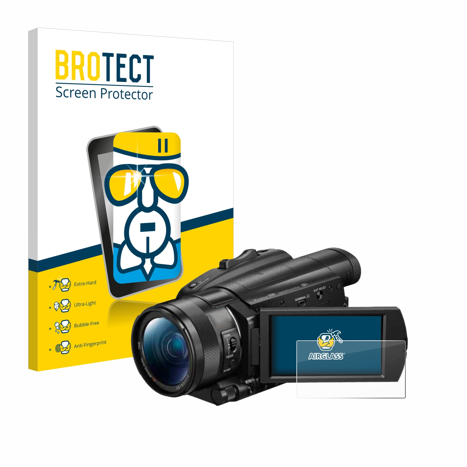 BROTECT Airglass FDR-AX700) Sony klare Schutzfolie(für