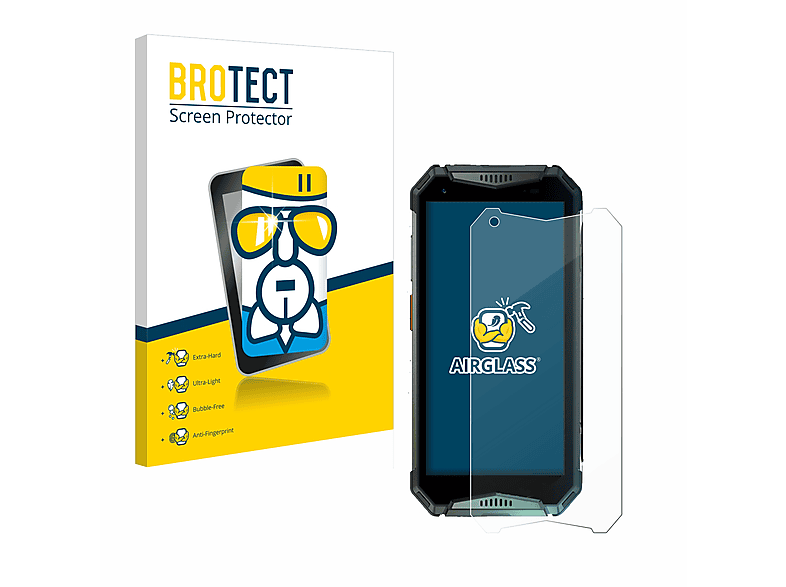 BROTECT 20WT) Armor Airglass klare Schutzfolie(für Ulefone