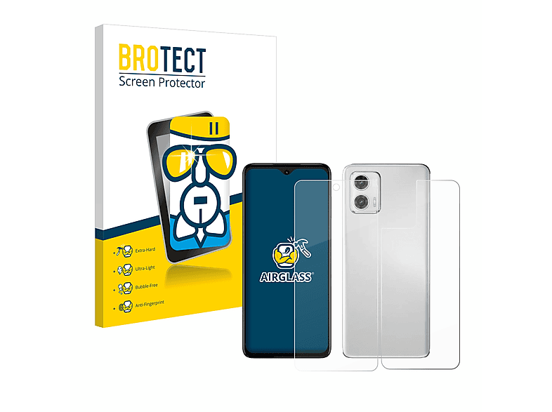 BROTECT Airglass klare Schutzfolie(für Motorola Moto G73 5G)