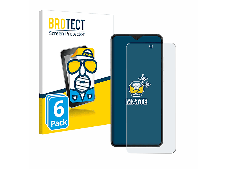 BROTECT 6x matte Schutzfolie(für OnePlus Nord CE3)