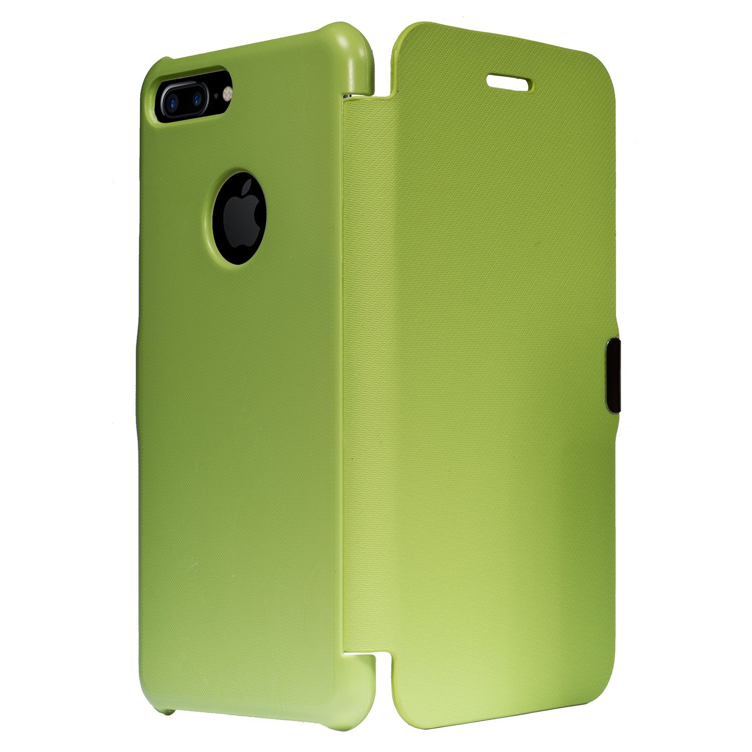 Grün 7 / Apple, iPhone Plus, DESIGN Backcover, KÖNIG 8 Plus Handyhülle,